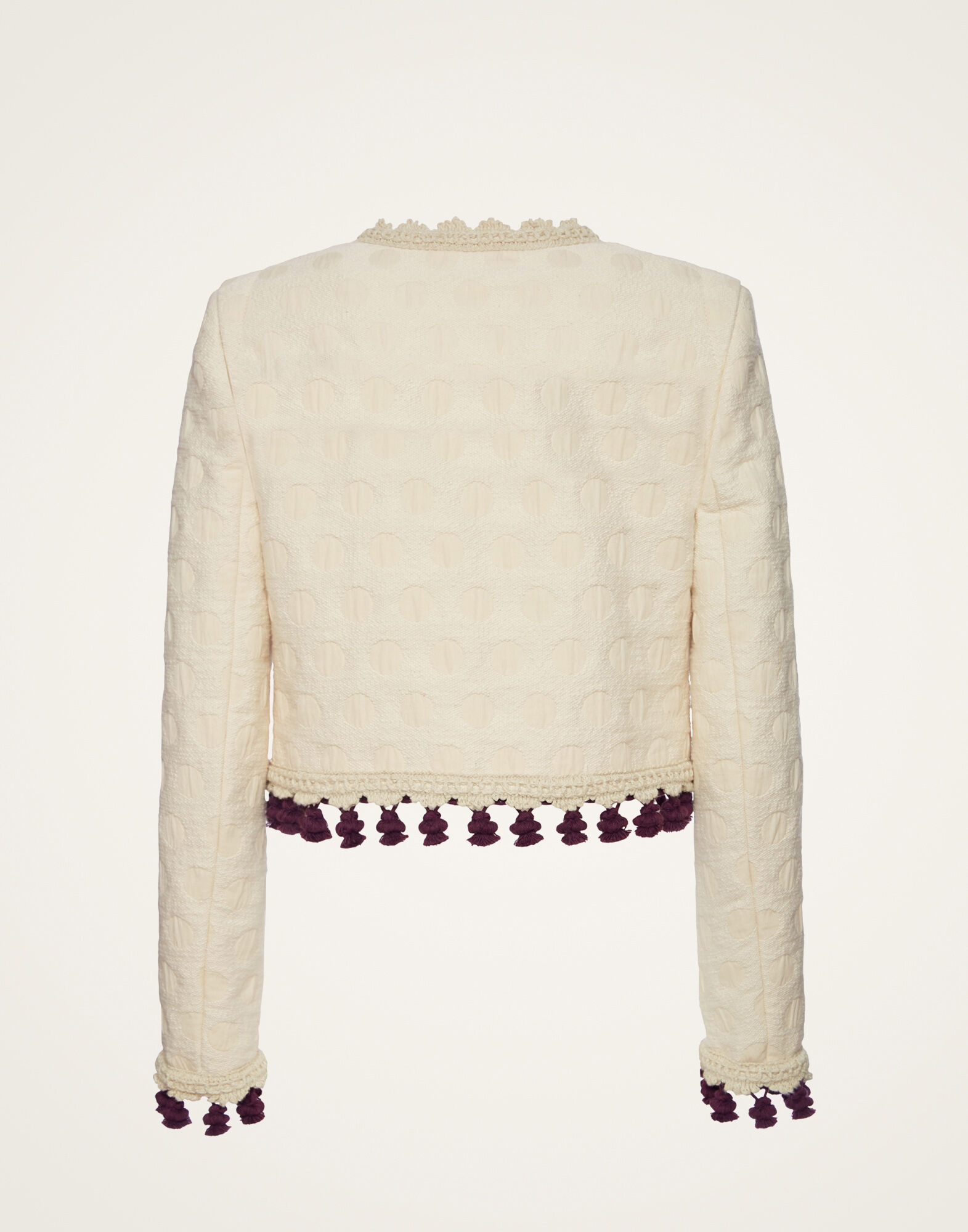 Bijoux Jacket Embroidered in Creamy for Women | La DoubleJ Bijoux Jacket Embroidered in Creamy for Women | La DoubleJ