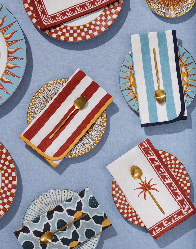 La DoubleJ Side Plates Set Of 2 La DoubleJ Side Plates Set Of 2 Apollo Yellow SID0002CER001APL01YE02