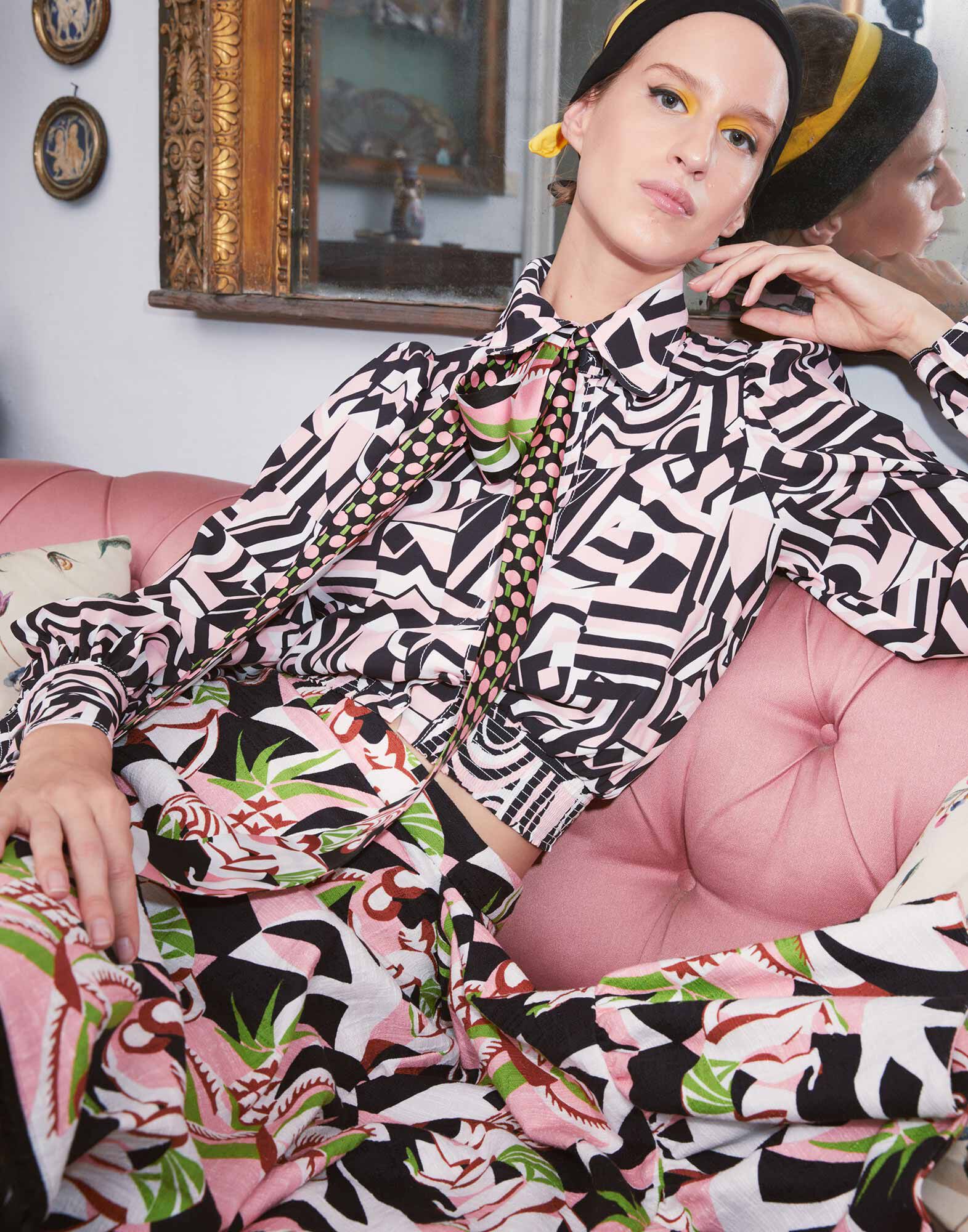 LaDoubleJ Fever Shirt Tetris SHI0019VIS001TET0001