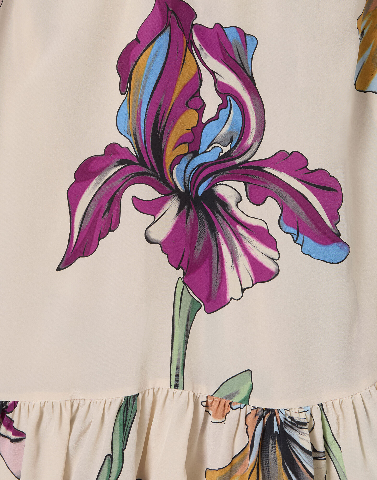 La DoubleJ Hey Jude! Dress Iris Ivory DRE0850CRE001IRS01WH04