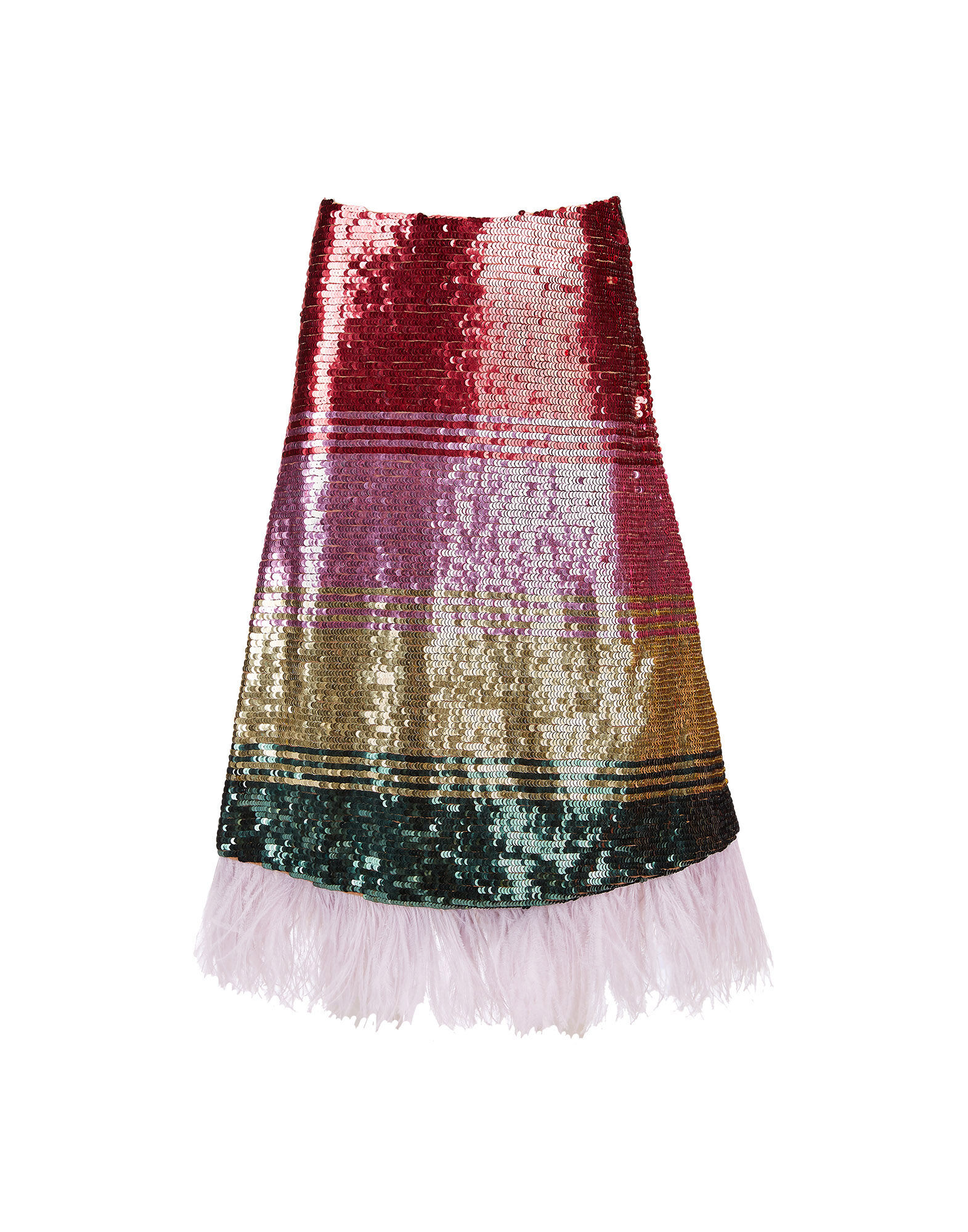 LaDoubleJ Sequin Skirt Multicolor Oro SKI0035SEQ001MUL0001