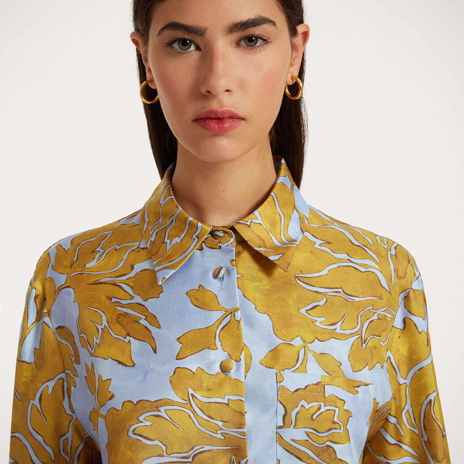 La Doublej Boy Shirt In Blue