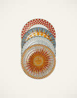 La DoubleJ Dessert Plates Set Of 4 La DoubleJ Dessert Plates Set Of 4 Solar Multicolor DES0004CER001SOL08MU03