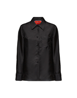 La DoubleJ Boy Shirt La DoubleJ Boy Shirt Solid Black SHI0001SIL001BLA0011