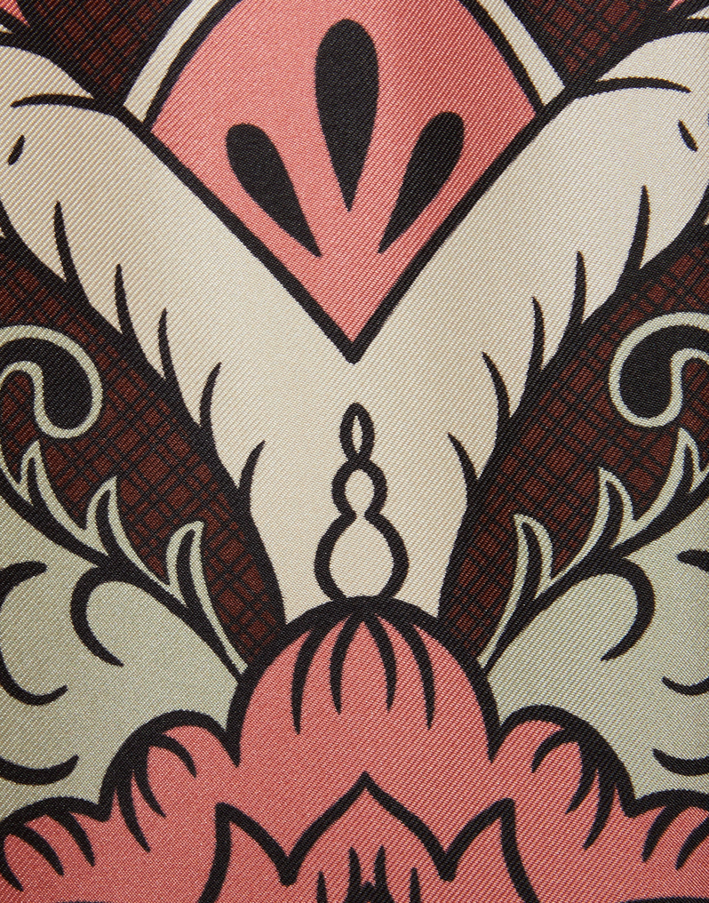 La DoubleJ Foulard Shirt La DoubleJ Foulard Shirt Portal Placée Brown SHI0059SIL006POR02BR11