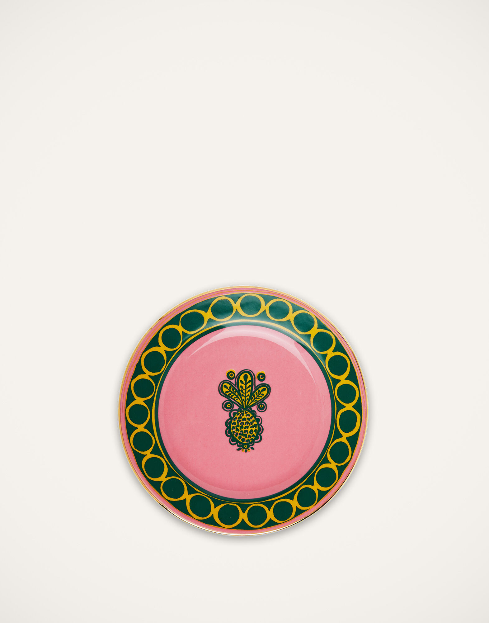 La DoubleJ Dessert Plates Set Of 6 Pineapple Mix DIS0030CER001PNP0005