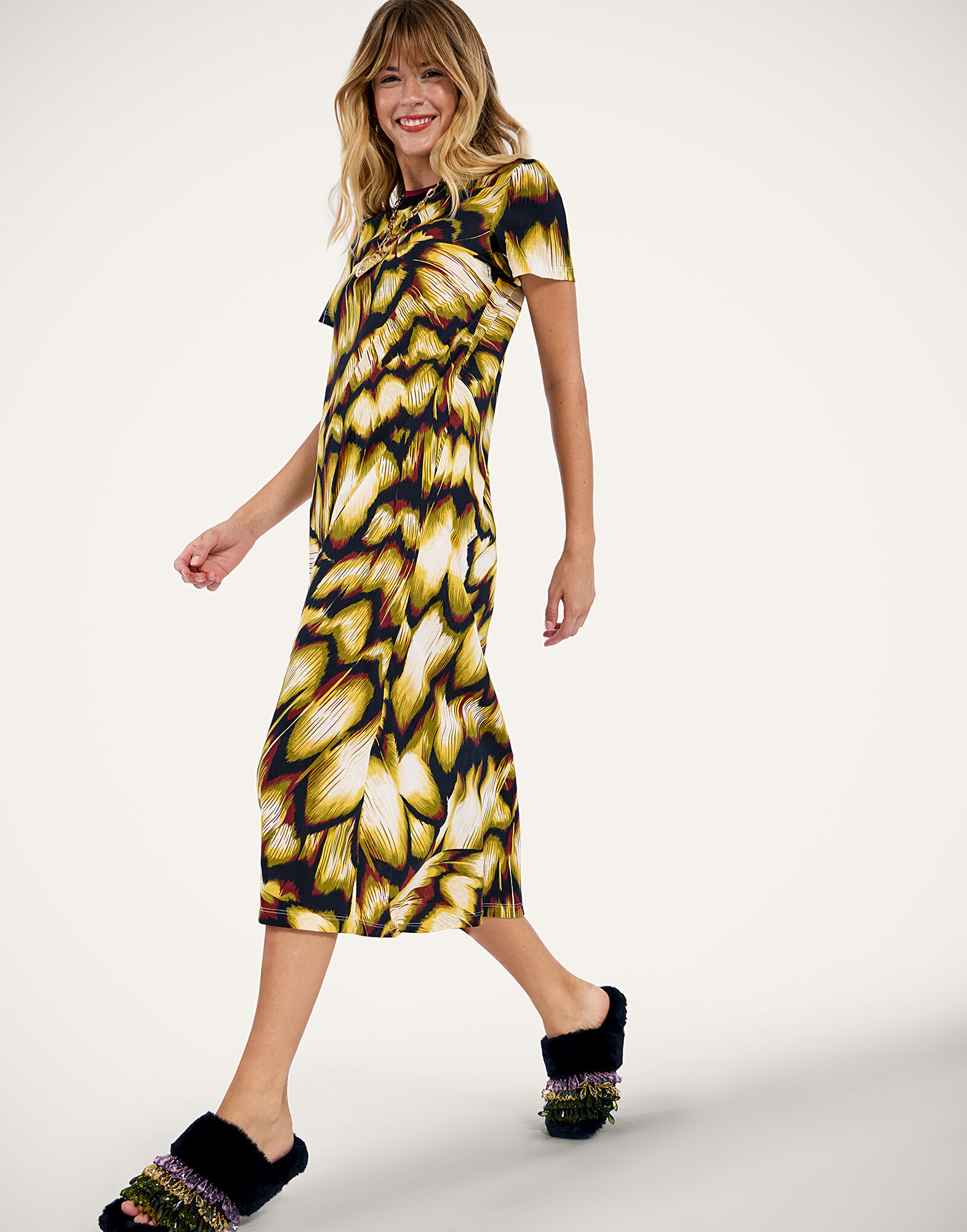 La DoubleJ Sporty Swing Dress Monarch Black DRE0247JER002MNR01BL01