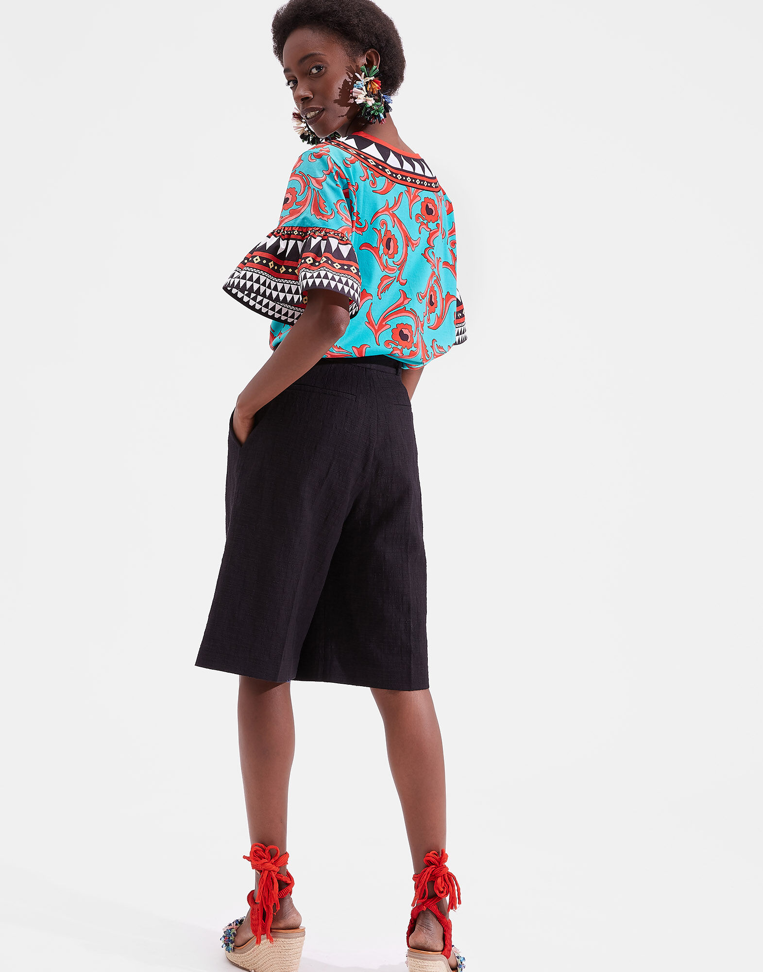 LaDoubleJ Walk The Dog T-Shirt Cartwheel TOP0038JER009CRW0001