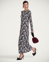 La DoubleJ Long Sleeve Swing Dress La DoubleJ Long Sleeve Swing Dress Aperol Black & White DRE0831JER027APE01BL03