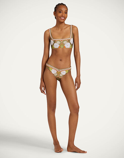 La DoubleJ Mirage Bikini Bottom Ambrosia Plac&eacute;e Green SWI0095LYC009AMB03GR02