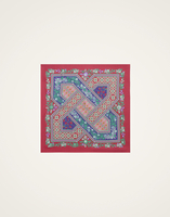 La DoubleJ Foulard 90 La DoubleJ Foulard 90 Regalia Placée Red SCA0067SIL006REG02RE01