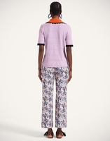 La DoubleJ Hendrix Pants La DoubleJ Hendrix Pants Mini Tropicana Mauve TRO0014COT005TRC02PU06