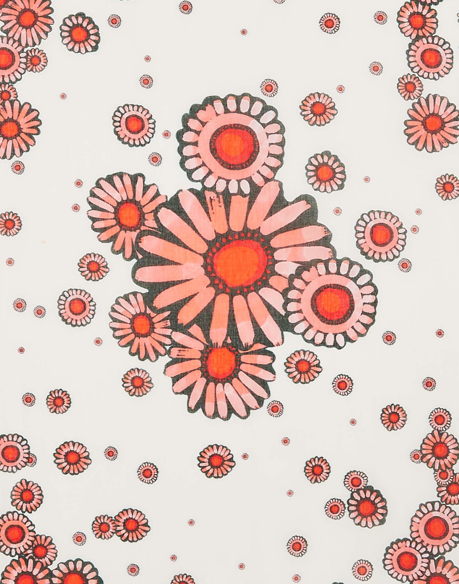 La DoubleJ Pareo (98X140) Daisy Plac&eacute;e Turquoise SCA0020COT021DAY0008