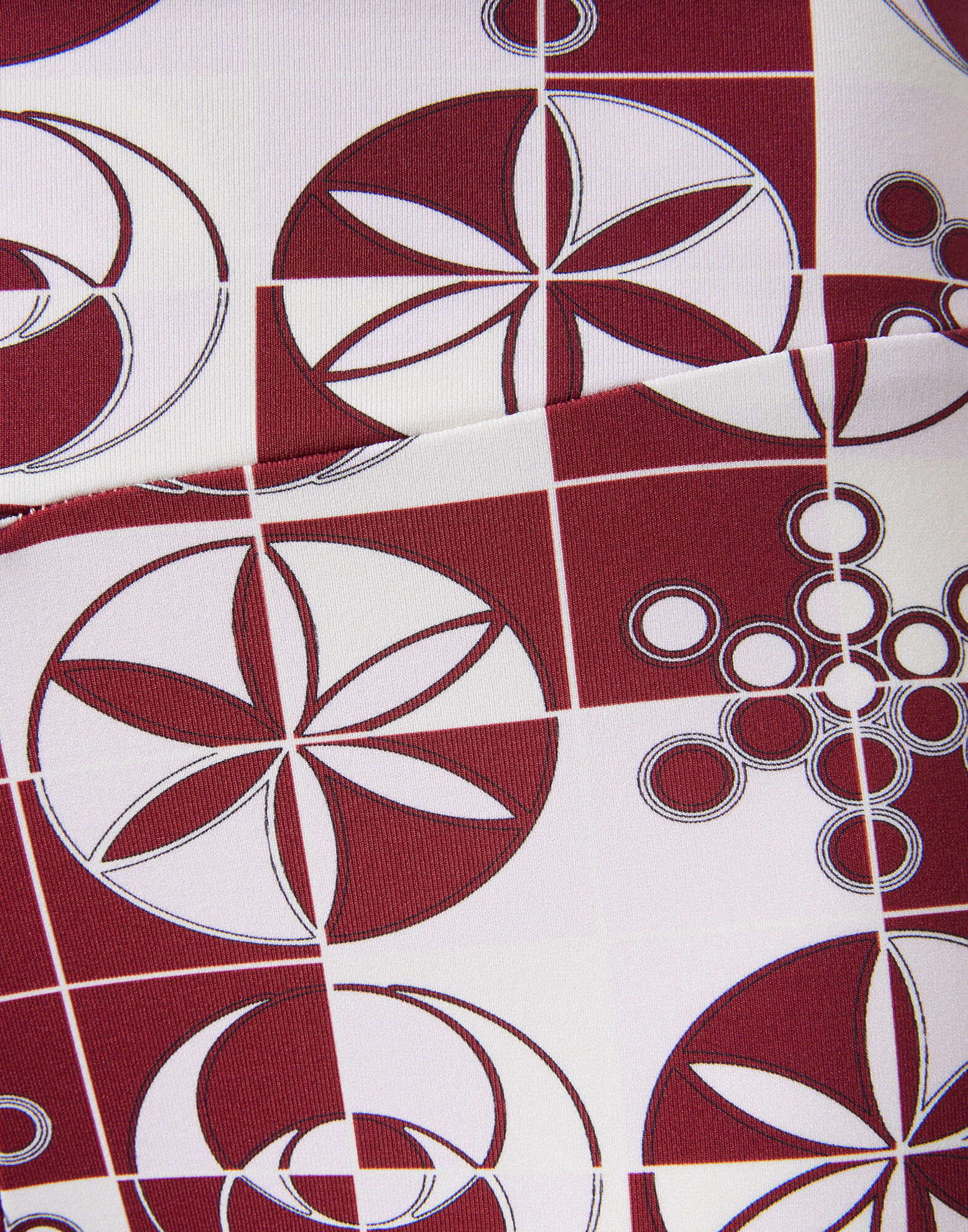 La DoubleJ Magica Leggings Eclipse Burgundy TRO0144JER049ECL01RE02