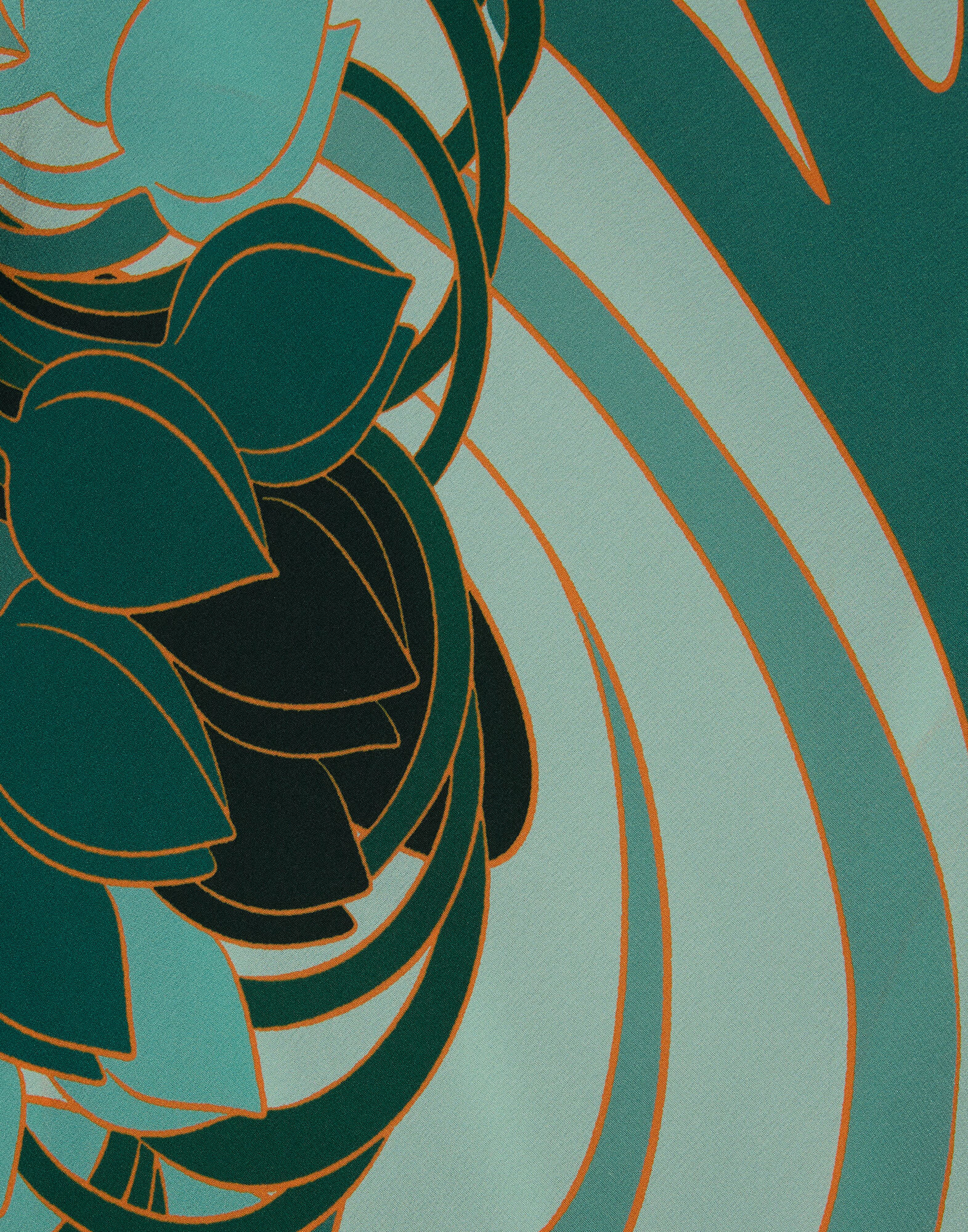 La DoubleJ Marlene Dress Blooming Tulip Plac&eacute;e Mint DRE0869CRE001BTU01GR11