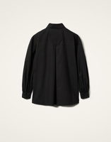 La DoubleJ Poet Shirt La DoubleJ Poet Shirt Solid Black SHI0055COT001BLA0001