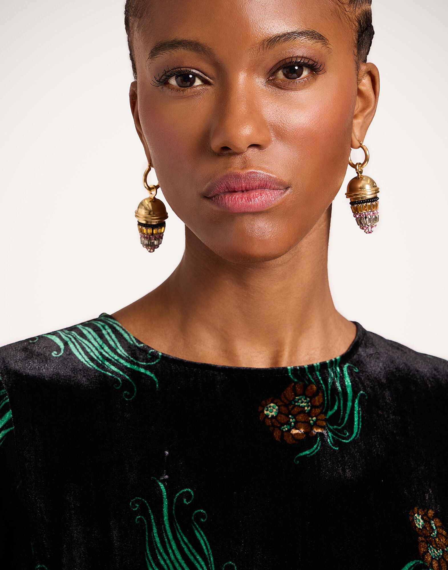 La DoubleJ Sorella Dress Lemuria Black DRE0179VEL018LEM01BL01