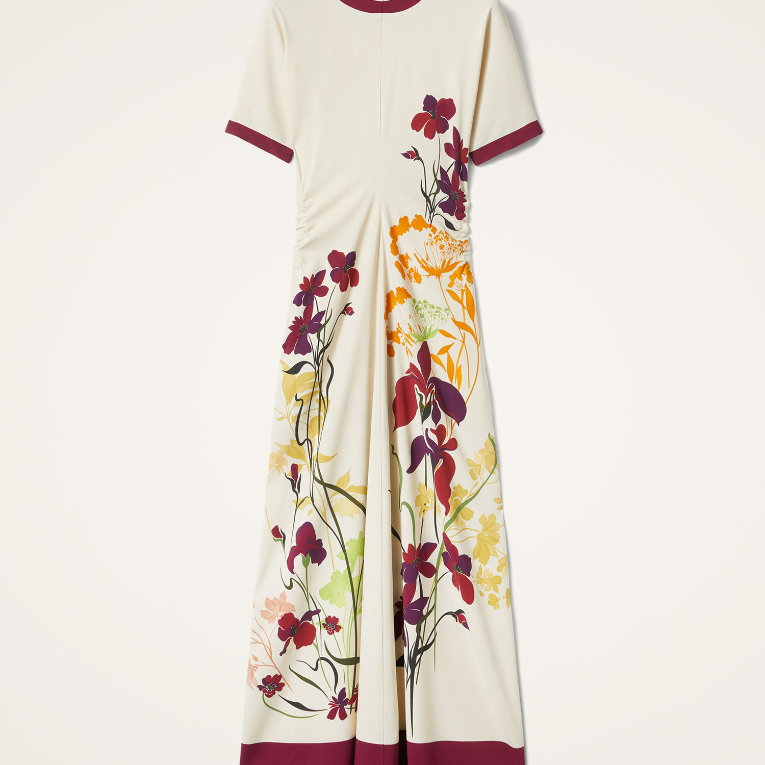 La Doublej Angelica Dress In Corsage Placée Ivory