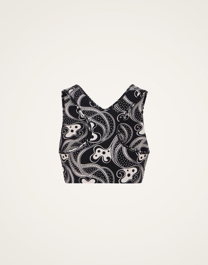La DoubleJ Magica Bra La DoubleJ Magica Bra Aperol Black & White TOP0142JER049APE01BL03