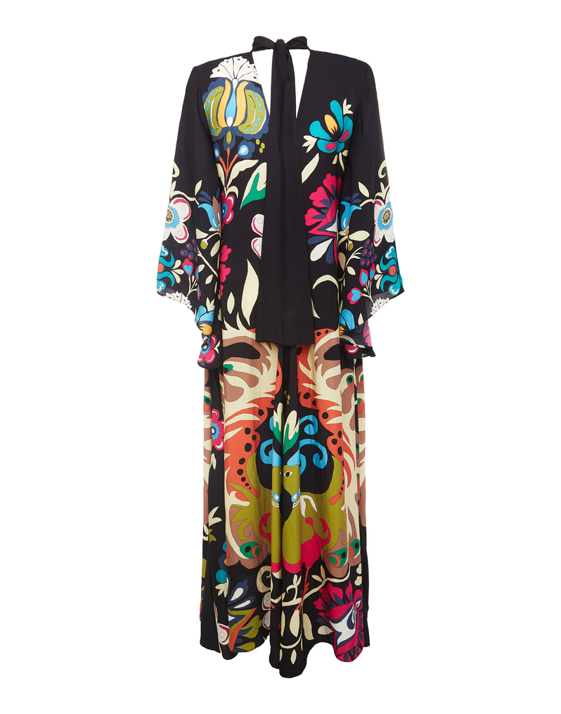 La DoubleJ Magnifico Dress La DoubleJ Magnifico Dress Peacock Placée DRE0232VIS004PEA0001