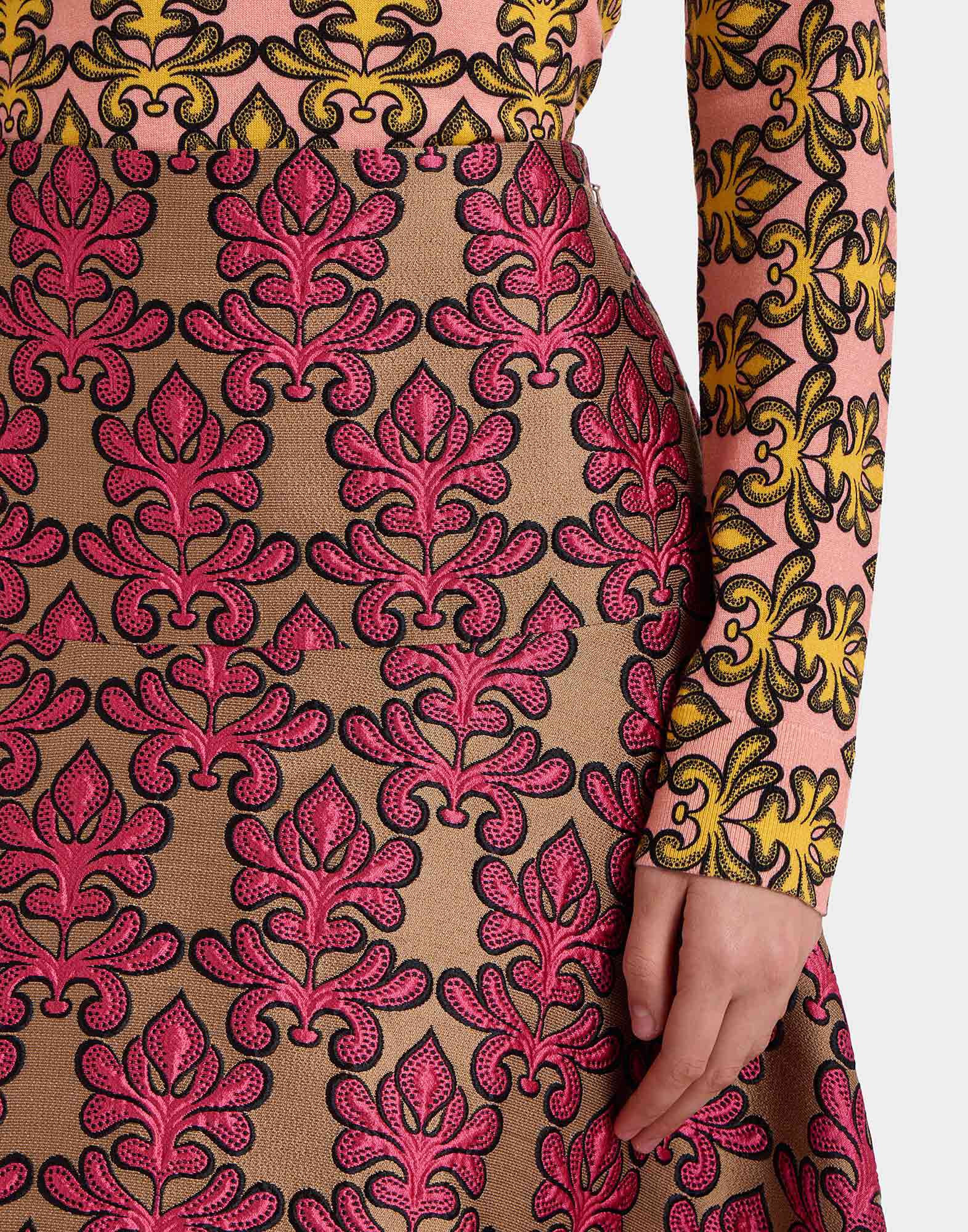 Janis Skirt in Herald Fuchsia for Women | La DoubleJ