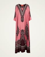 La DoubleJ Muumuu Dress La DoubleJ Muumuu Dress Oltrarno Placée Pink DRE0225SIL006OLT03PI01