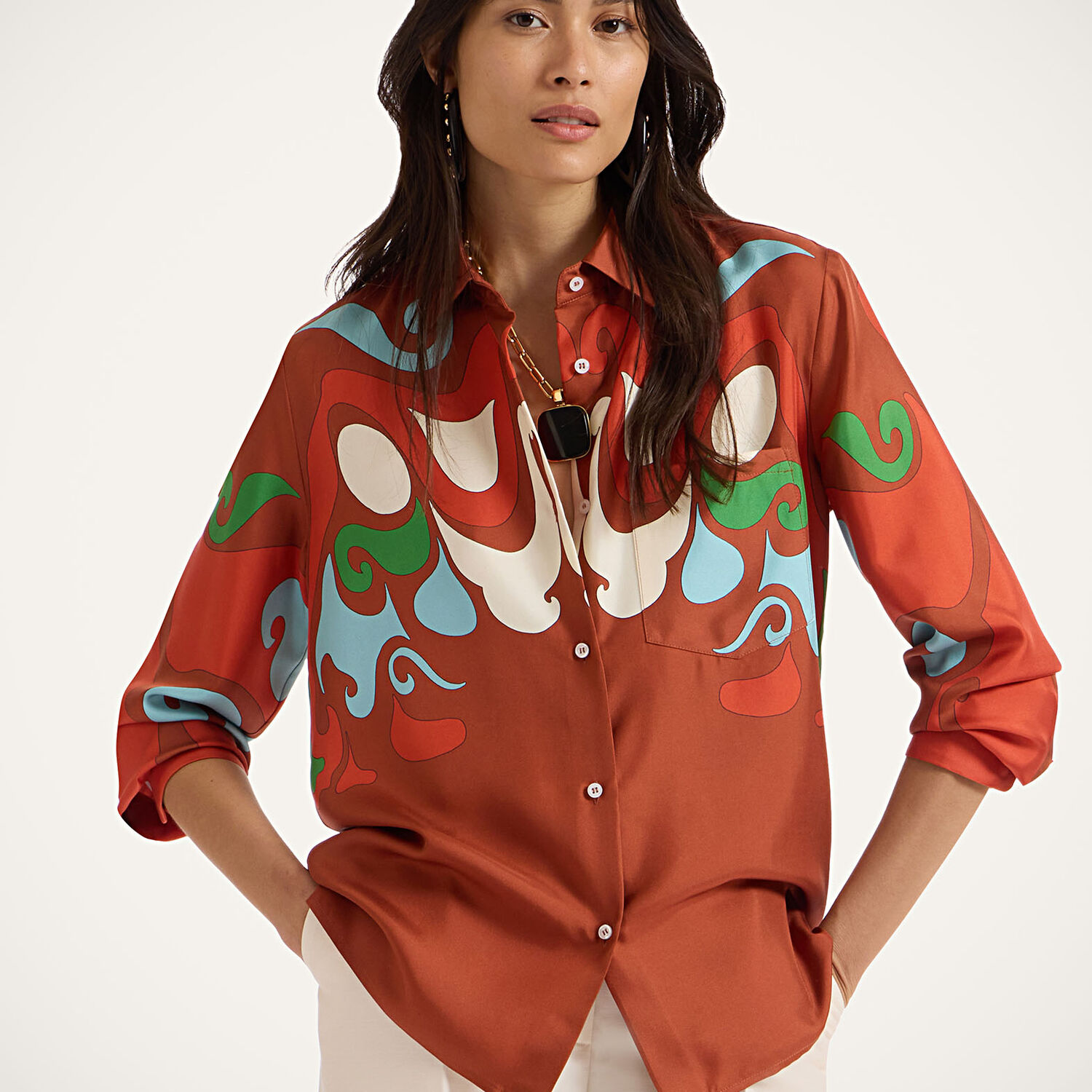 La Doublej Boy Shirt In Multi