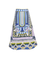 LaDoubleJ Santa Monica Skirt Ittica Blu SKI0033COT016ITT0002