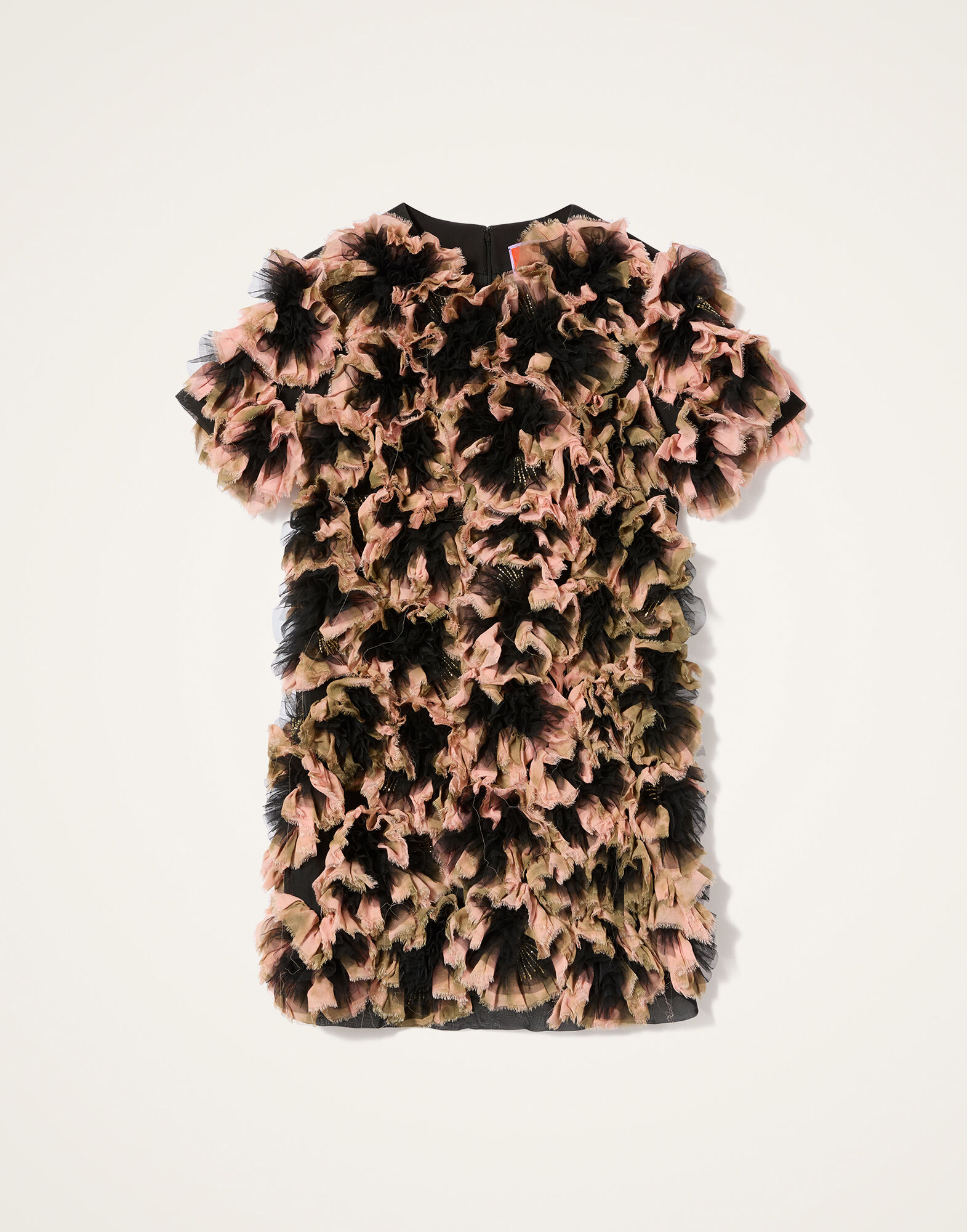 La DoubleJ Mini Swing Dress Multicolor Black DRE1013EMB145FLO04BR01