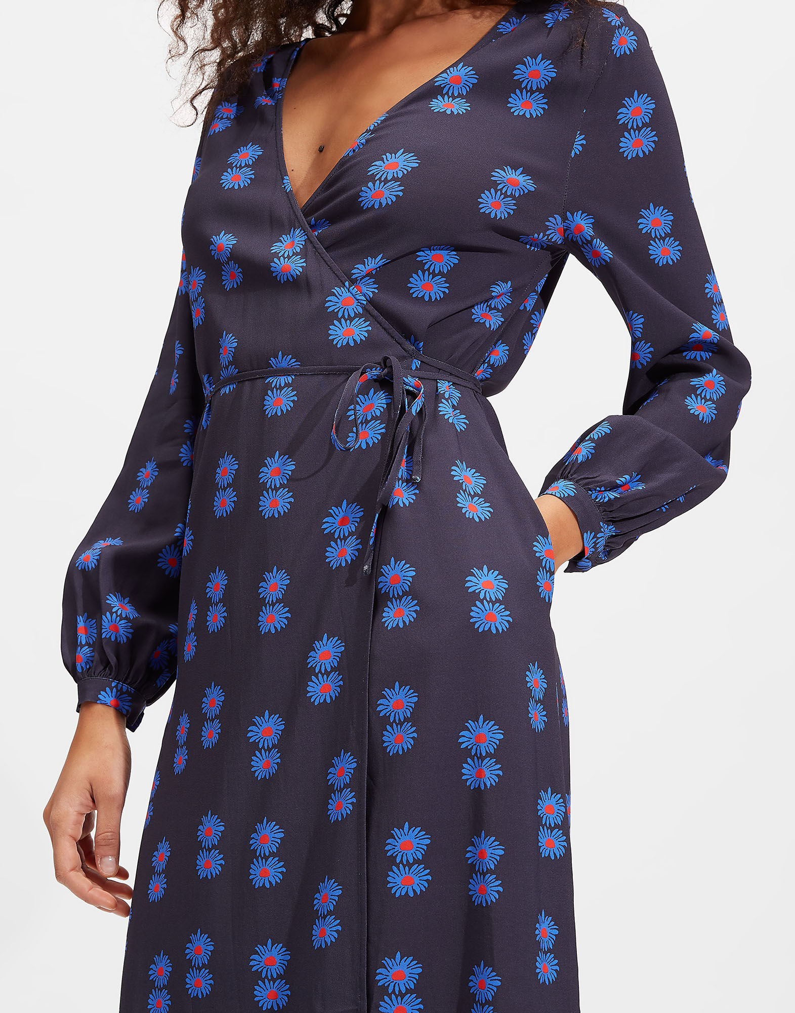 LaDoubleJ Wrap Dress Margherita DRE0083VIS001MRG0001