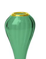 La DoubleJ Scallion Vase Verde SCL0001MUR001GRE0001