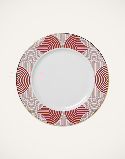 La DoubleJ Charger Plate La DoubleJ Charger Plate Slinky Rosso DIS0051CER001SLI0004