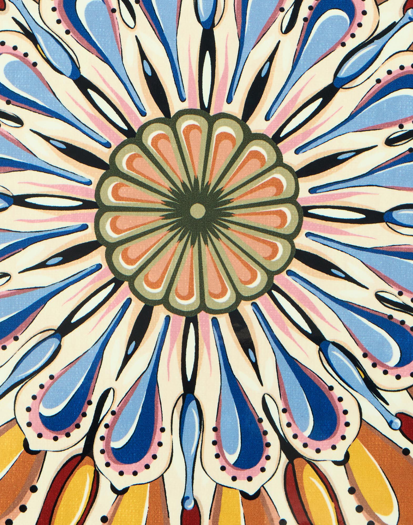 La DoubleJ Disk Placemats Set Of 2 Nucleus Brick PMT0032CRK001NUC14RE06