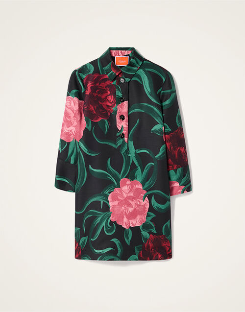 La DoubleJ Short Artemis Dress Peony Black DRE0180CAD001PEO05BL01