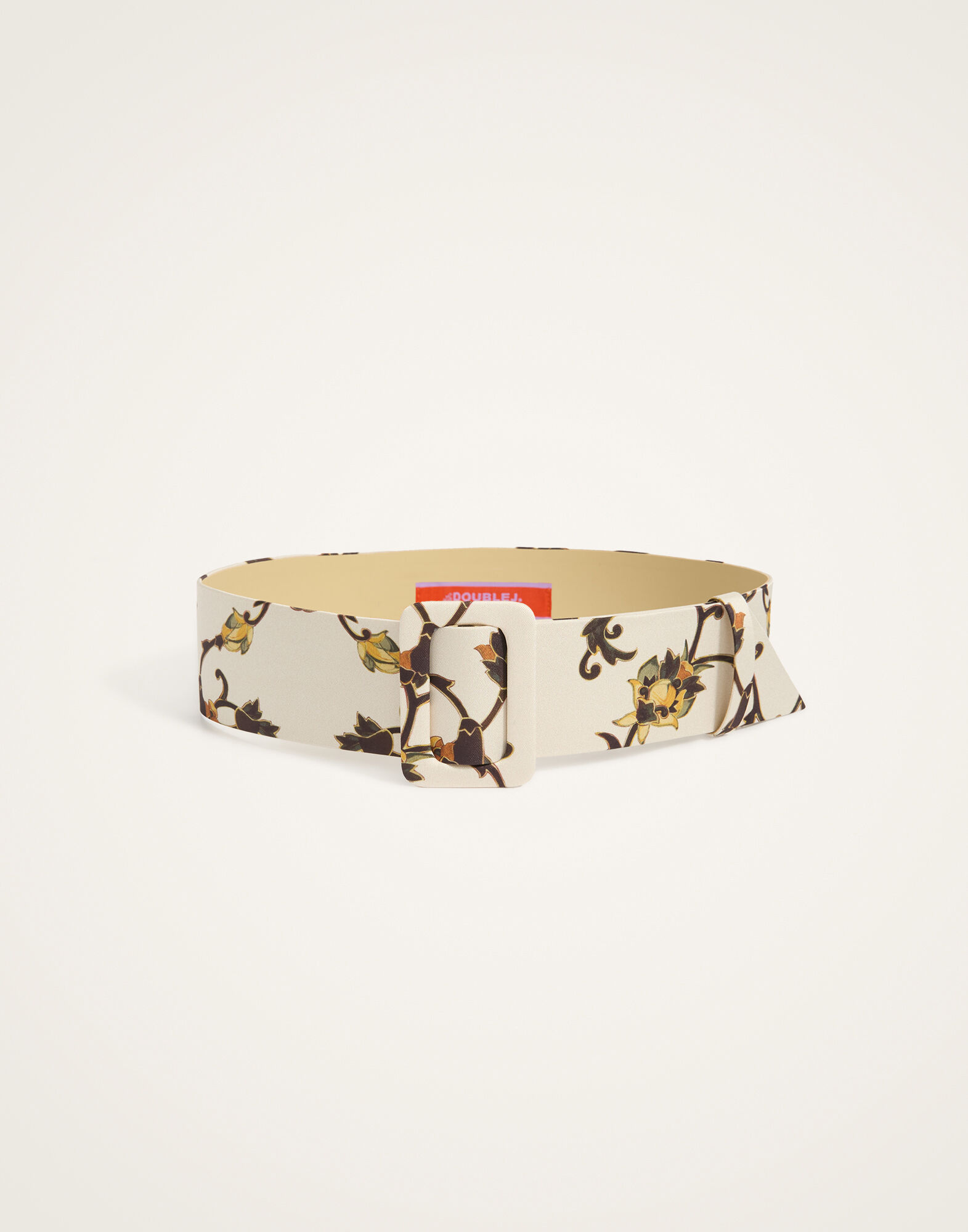 La DoubleJ Medium Belt Buttercup Micro White BEL0007FOD001BTC02WH01