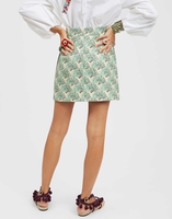 La DoubleJ Baia Mini Skirt La DoubleJ Baia Mini Skirt Fans Mint SKI0108COT005FAN01GR11