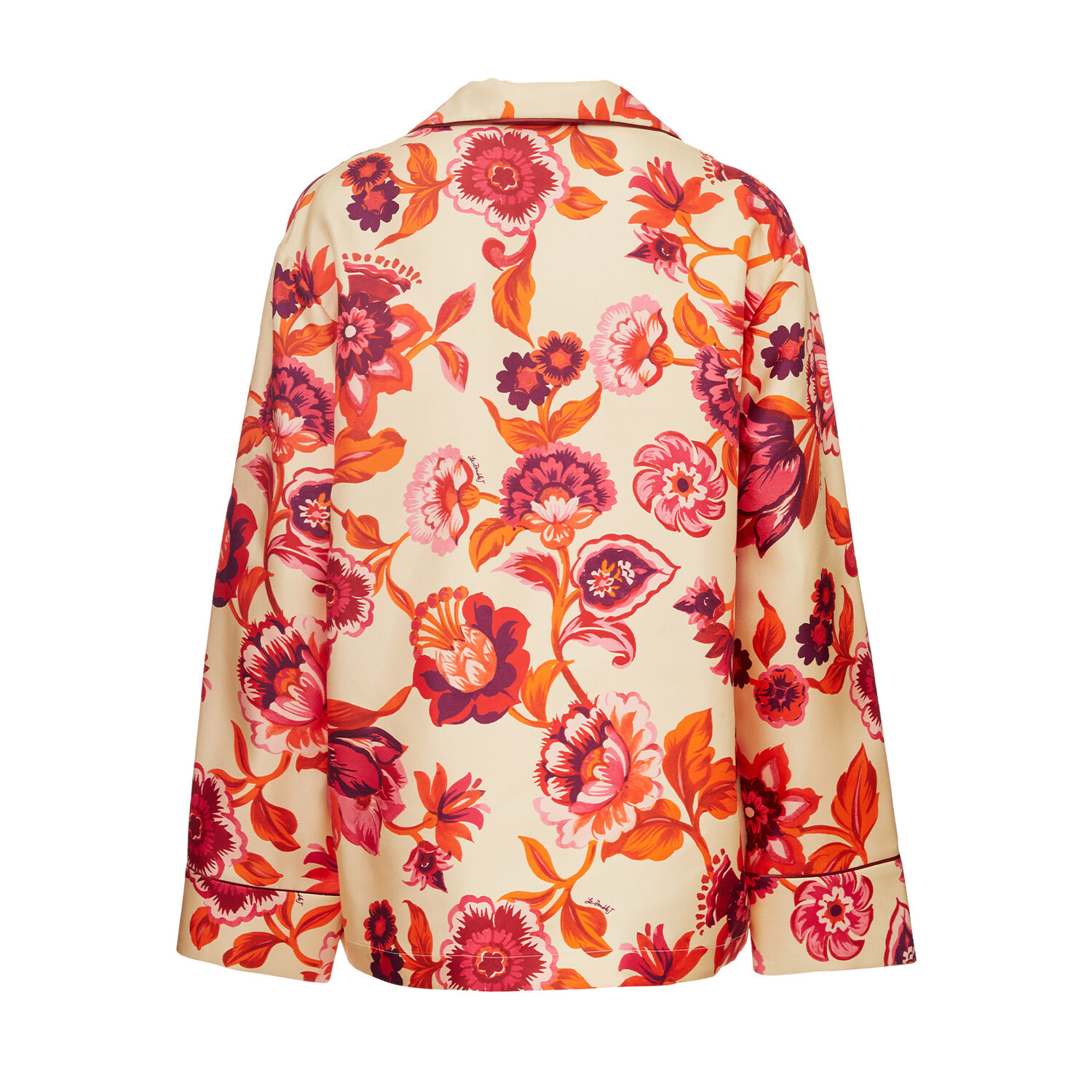 La Doublej Pajama Shirt In Hottie Cream