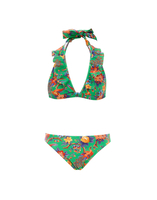 LaDoubleJ Rouches Bikini Bottom LaDoubleJ Rouches Bikini Bottom Pavone Verde SWI0006LYC001PAV0003