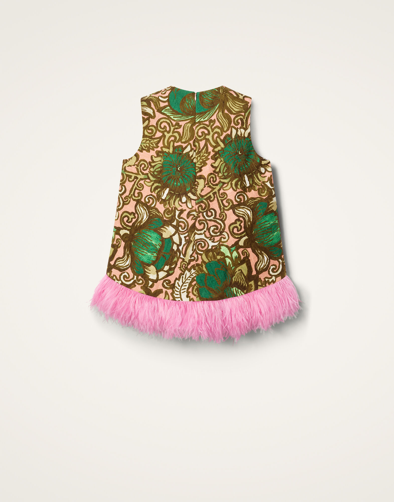 La DoubleJ La Scala Top (With Feathers) Anemone Pink TOP0013COT005ANE02GR05