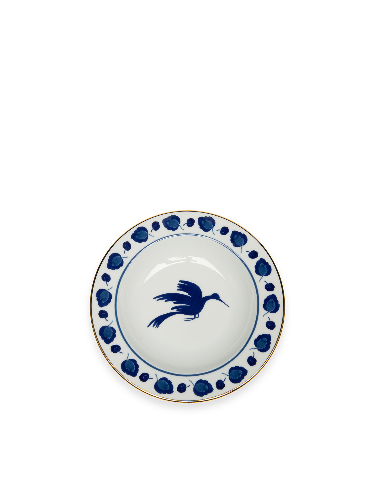 La DoubleJ Soup & Dinner Plate Set Wildbird Blu DIS0026CER001BIR0001