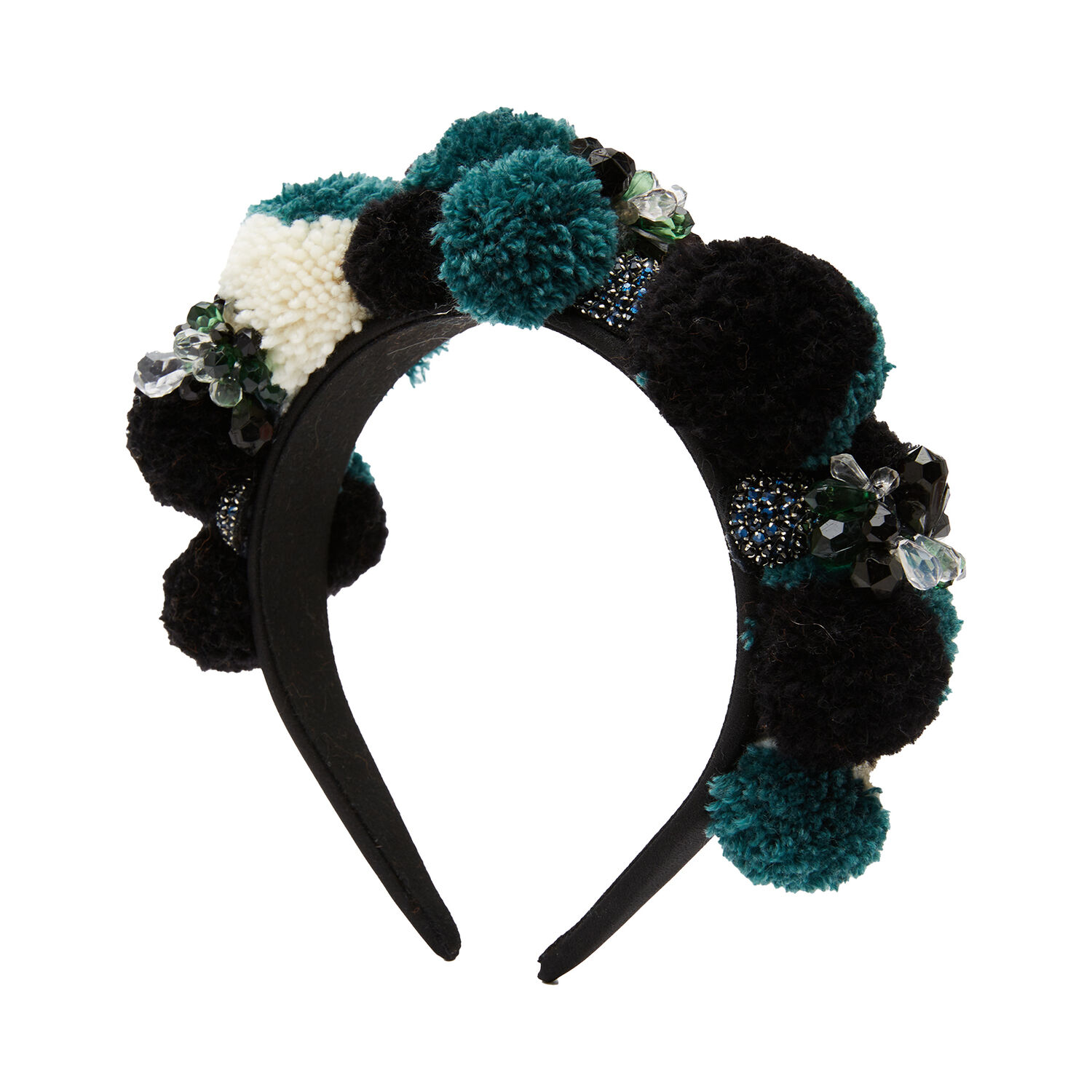 LA DOUBLEJ POM POM HEADBAND