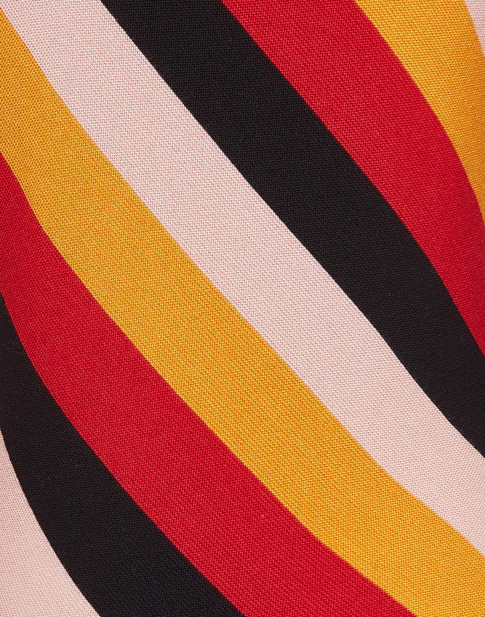 La DoubleJ Knit Swing Dress Black Stripes DRE0393KNI050VAR0085