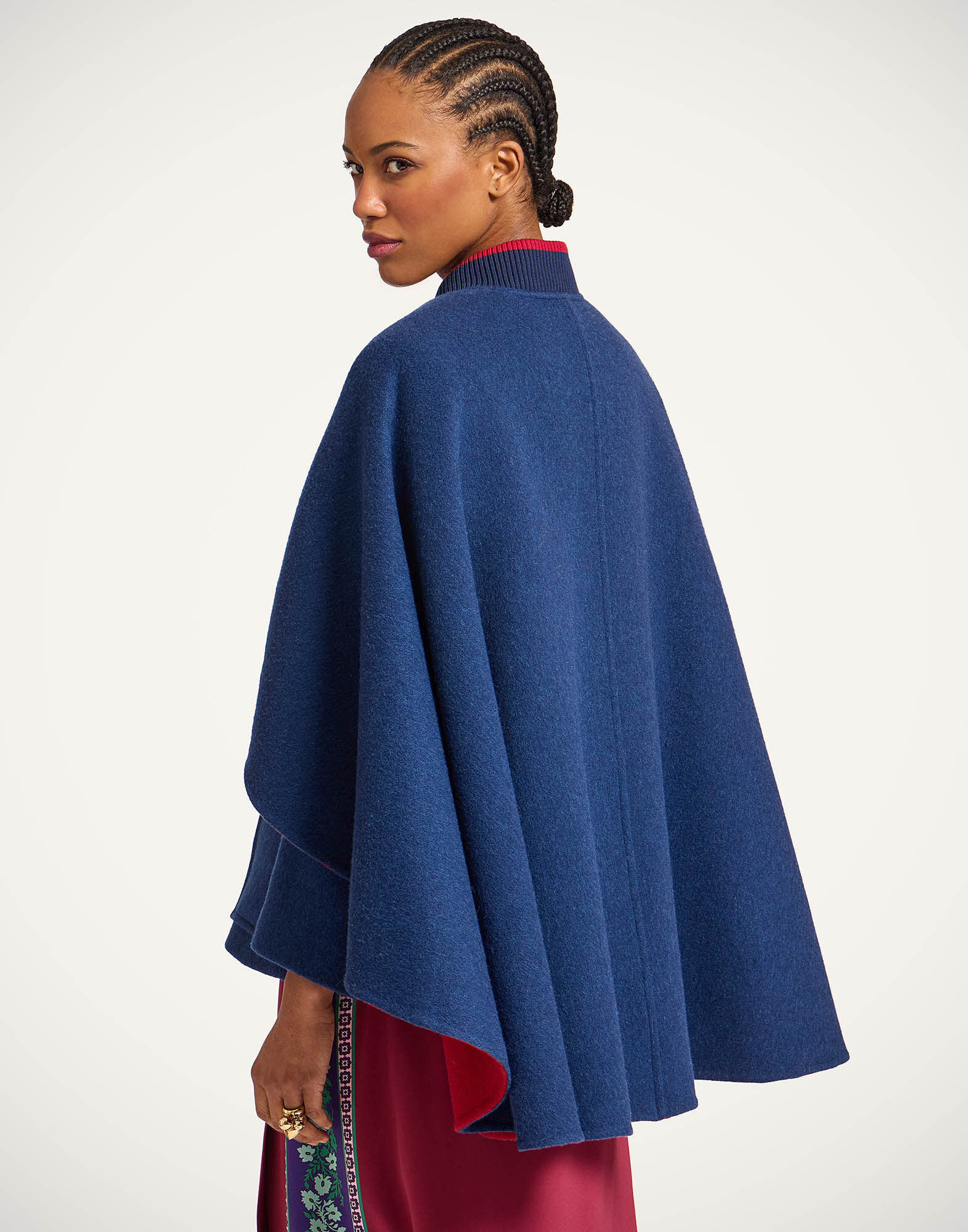 La DoubleJ Baker Street Jacket Solid Navy JAC0171WOL032SOLIDBU06