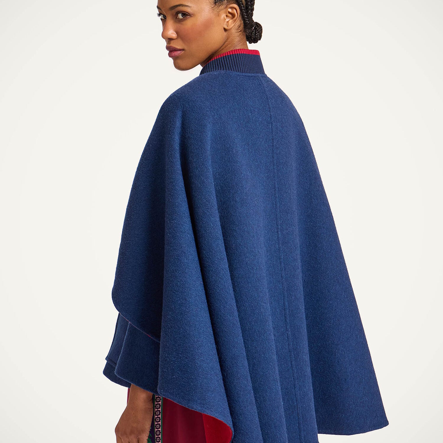  La Doublej Outerwear Women - Baker Street Jacket Solid Navy M 100% Wool 