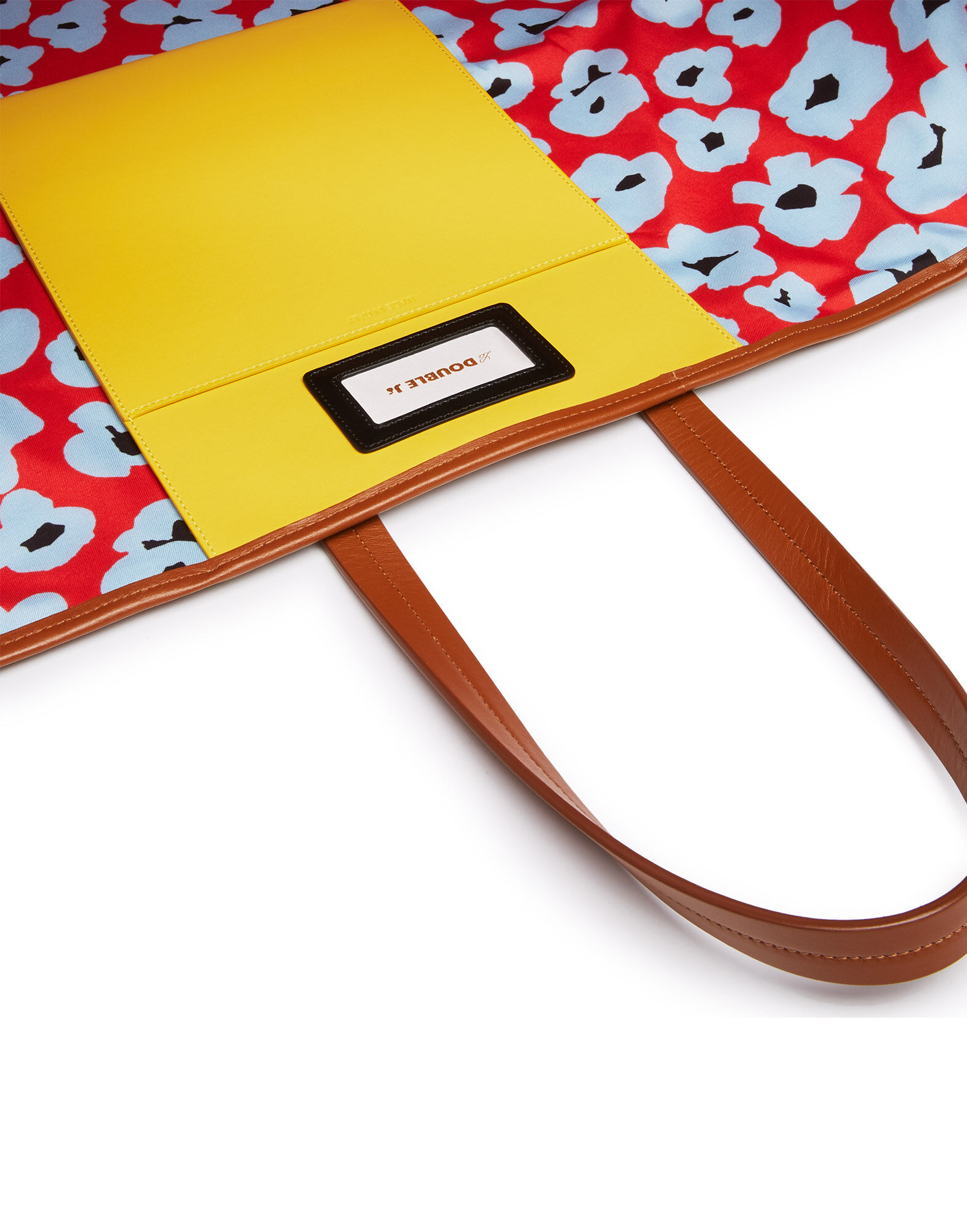 LaDoubleJ Big Mama Tote Bag Check Verde/Nero BAG0003PLC002CHE0007