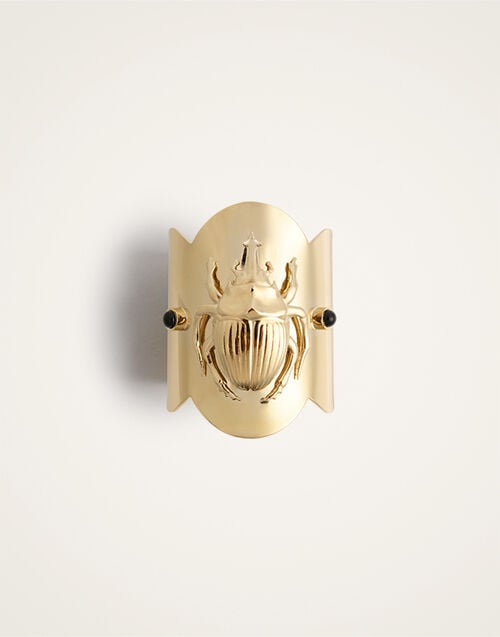 La DoubleJ Scarab Bangle La DoubleJ Scarab Bangle 24k Gold Plate BAC0012BRA003SOLIDYE05