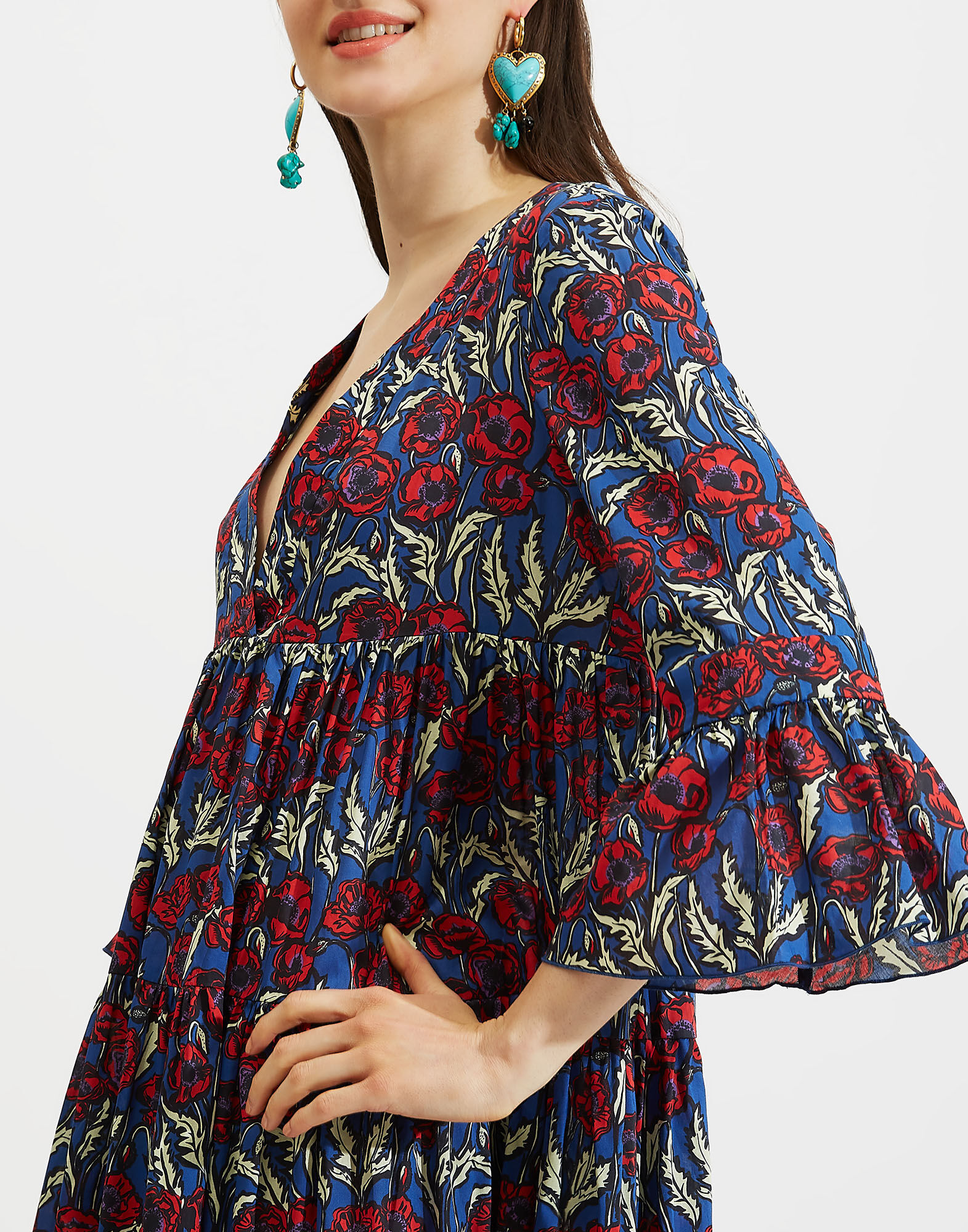 LaDoubleJ Jennifer Jane Dress Blooms DRE0114COT003PFI0002