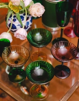 La DoubleJ Champagne Coupe Set of 2 La DoubleJ Champagne Coupe Set of 2 Verde GLA0012MUR001GRE0008