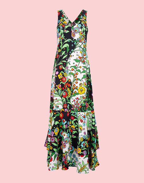 LaDoubleJ Molly Girl Dress Holly Hock DRE0066SAB001HOL0001