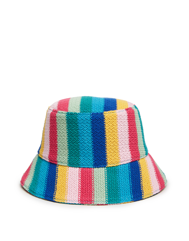 La DoubleJ Bucket Hat La DoubleJ Bucket Hat Multicolor HAT0014COT038MUL60BU08